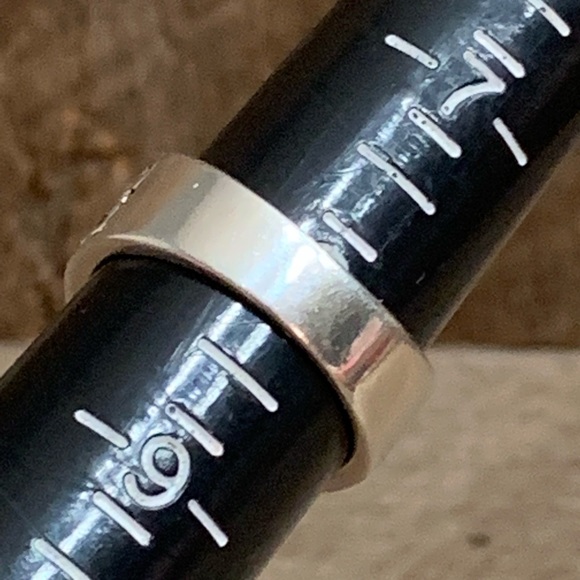 Silpada 925 Sterling CZ Square Filigree Ring - Picture 6 of 6